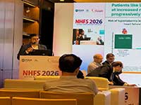 Busy Sunday, 11 Oct. Presenting case at National Heart Failure Summit at Aerocity